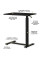 Стол Hommex Mobidesk USB Black (арт. TH-010 Black) - cтолешница черная / ножки черные (коробок 1 шт.)