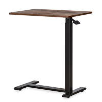 Стіл Hommex Mobidesk Lite Walnut (арт. TH-010 lite Walnut) - стільниця горіхова / ніжки чорні (коробок 1 шт.)
