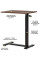 Стіл Hommex Mobidesk Lite Walnut (арт. TH-010 lite Walnut) - стільниця горіхова / ніжки чорні (коробок 1 шт.)