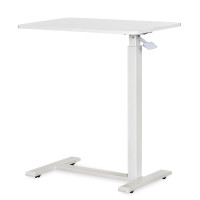 Стіл Hommex Mobidesk Lite White (арт. TH-010 Lite White) - стільниця біла / ніжки білі (коробок 1 шт.)