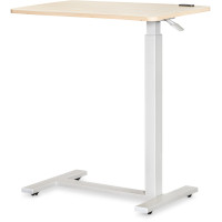 Стол Hommex Mobidesk USB Maple (арт. TH-010 Maple) - столешница клен / ножки белые (коробок 1 шт.)