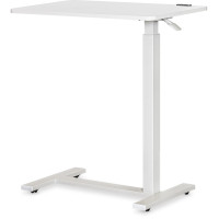 Стіл Hommex Mobidesk USB White (арт. TH-010 White) - стільниця біла / ніжки білі (коробок 1 шт.)