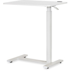 Стол Hommex Mobidesk White (арт. ТН-010 White) - столешница белая / накладки белые (коробок 1 шт.)