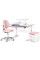 Комплект (L) ErgoKids TH-320 Pink (парта + кресло + тумба) (арт.TH-320 + Y-412 Lite + BD C3_PINK) - накладки розовые / обивка розовая (коробок 3 шт.)