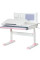 Детский стол ErgoKids TH-325 Pink (арт.TH-325 W/PN) - столешница белая / накладки на ножках розовые (коробок-2 шт.)