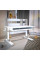 Детский стол Ergokids TH-330 Grey (арт. TH-330 W/G ) - столешница белая / накладки на ножках серые (коробок-1 шт.)