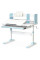 Дитячий стіл Evo-kids TH-330 Light Blue (арт. TH-330 W/Z) - стільниця біла / накладки на ніжках світло-блакитні (коробок-1 шт.)