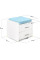 Комплект (S) ErgoKids TH-330 Light Blue (парта + тумба) (арт.TH-330 Z + BD C3_BLUE) - накладки светло-голубые / обивка голубая (коробок 2 шт.)