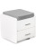 Комплект (S) ErgoKids TH-330 Grey (парта + тумба) (арт.TH-330 + BD C3_GREY) - накладки серые / обивка серая (коробок 2 шт.)