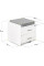 Комплект (S) ErgoKids TH-330 Grey (парта + тумба) (арт.TH-330 + BD C3_GREY) - накладки серые / обивка серая (коробок 2 шт.)