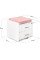 Комплект (S) ErgoKids TH-330 Pink (парта + тумба) (арт.TH-330 + BD C3_PINK) - накладки розовые / обивка розовая (коробок 2 шт.)