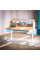 Детский стол Evo-kids TH-360 Plus Blue (арт. TH-360 TG/BL Plus) - столешница дерево / накладки на ножках голубые (коробок 3 шт.)