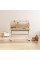 Детский стол Evo-kids TH-360 Grey (арт.TH-360 TG/G) - столешница дерево / накладки на ножках серые (коробок 2 шт.)
