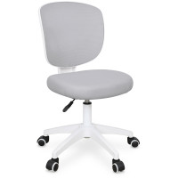 Детское кресло Evo-Kids Study Air Grey (арт. Y-101 G) - спинка сетка / сиденье ткань / серое (коробок-1 шт.)