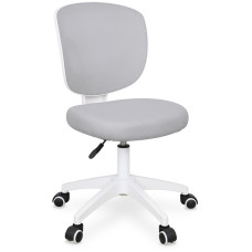 Детское кресло Evo-Kids Study Air Grey (арт. Y-101 G) - спинка сетка / сиденье ткань / серое (коробок-1 шт.)