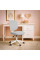 Детское кресло Evo-Kids Study Air Grey (арт. Y-101 G) - спинка сетка / сиденье ткань / серое (коробок-1 шт.)
