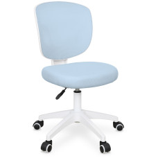 Детское кресло Evo-Kids Study Air Blue (арт. Y-101 KBL) - спинка сетка / сиденье ткань / голубое (коробок-1 шт.)