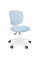 Детское кресло Evo-Kids Study Air Blue (арт. Y-101 KBL) - спинка сетка / сиденье ткань / голубое (коробок-1 шт.)