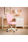 Детское кресло Evo-Kids Study Air Pink (арт. Y-101 KP) - спинка сетка / сиденье ткань / розовое (коробок-1 шт.)