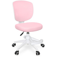 Детское кресло Evo-Kids Study Air Plus Pink (арт. Y-101 KP Plus) - спинка сетка / сиденье ткань / розовый (коробок-1 шт.)