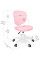 Дитяче крісло Evo-Kids Study Air Plus Pink (арт. Y-101 KP Plus) - спинка сітка/сідіння тканина/рожевий (коробок-1 шт.)