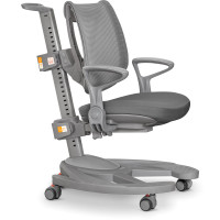 Дитяче крісло Mealux Galaxy G (арт.Y-1030 G) - оббивка сіра однотонна (коробок-1 шт.)
