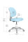 Дитяче крісло Evo-kids Limpi Blue (арт.Y-212 KBL) - обивка голуба однотонна (коробок-1шт.)