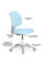 Дитяче крісло Evo-kids Limpi Blue (арт.Y-212 KBL) - обивка голуба однотонна (коробок-1шт.)