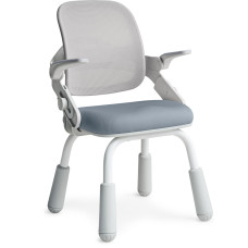 Детское кресло Mealux Neo Air Static Dark Blue (арт.Y-306 DBG) - обивка темно-синяя / серая  (коробок-1 шт.)