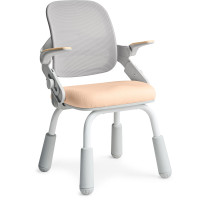 Дитяче крісло Mealux Neo Air Static Peach (арт.Y-306 PG) - оббивка персикова / сіра (коробок-1 шт.)