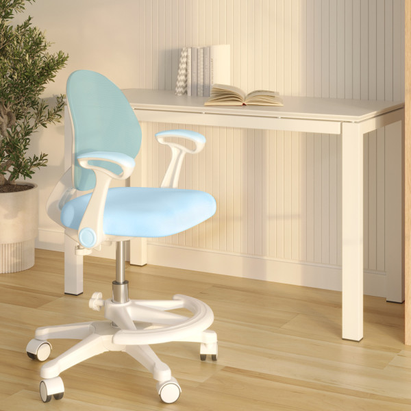 Дитяче крісло Evo-kids Mio Air Blue (арт.Y-307 KBL) - оббивка блакитна однотонна (коробок-1шт.)