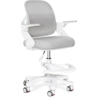 Крісло Mealux Neo Air Grey (арт.Y-308 G) - оббивка сіра однотонна (коробок-1 шт.)