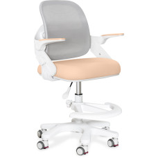 Кресло Mealux Neo Air Peech (арт.Y-308 PG) - обивка персиковая / серая (коробок-1 шт.)