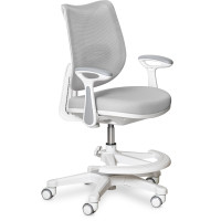 Дитяче крісло Mealux Y-312 Grey (арт.Y-312 G) - оббивка сіра однотонна (коробок-1 шт.)