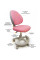 Кресло детское ErgoKids GT Y-401 ortopedic pink- обивка розовая однотонная (коробок-1 шт.)