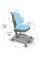 Кресло детское ErgoKids GT Y-402 ortopedic blue - обивка голубая однотонная (коробок-1 шт.)