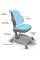 Кресло детское ErgoKids GT Y-402 ortopedic blue - обивка голубая однотонная (коробок-1 шт.)