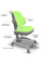 Кресло детское ErgoKids GT Y-402 ortopedic green - обивка зеленая однотонная (коробок-1 шт.)