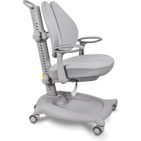 Кресло детское ErgoKids GT Y-404 ortopedic grey - обивка серая однотонная (коробок-1 шт.)