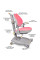 Кресло детское ErgoKids GT Y-404 ortopedic pink - обивка розовая однотонная (коробок-1 шт.)