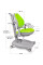 Кресло детское ErgoKids GT Y-404 ortopedic green - обивка зеленая однотонная (коробок-1 шт.)