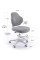 Детское кресло Evo-Kids Mio Classic Grey (арт.Y-405 G) - обивка серая однотонная (коробок-1 шт.)