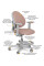 Дитяче крісло Evo-kids Mio-BR (арт.Y-407 BR) - оббивка світла однотонна коричнева (коробок-1шт.)