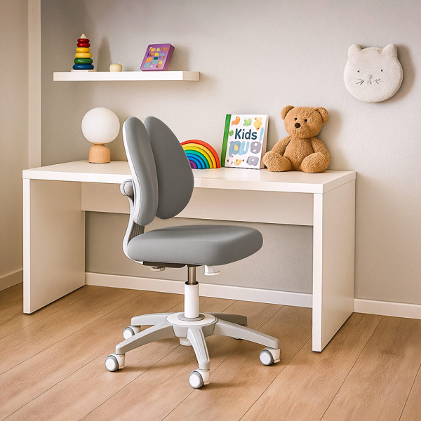 Дитяче крісло Mealux Sprint Duo Lite Grey (арт.Y-412 Lite G) - оббивка сіра однотонна (коробок-1шт.)