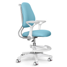Детское кресло ErgoKids Mio Ergo Blue (арт.Y-507 KBL) - обивка голубая однотонная (коробок-1шт.)