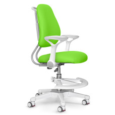 Детское кресло ErgoKids Mio Ergo Green (арт.Y-507 KZ) - обивка зеленая однотонная (коробок-1шт.)