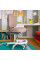 Дитяче крісло Evo-Kids Mio Ergo Lite Brown (арт.Y-507 Lite BR) - оббивка однотонна коричнева (коробок-1шт.)