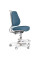 Детское кресло Evo-Kids Mio Ergo Lite Dark blue (арт.Y-507 Lite DB) - обивка синяя однотонная (коробок-1шт.)