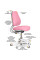 Детское кресло Evo-Kids Mio Ergo Lite Pink (арт.Y-507 Lite KP) - обивка розовая однотонная (коробок-1шт.)