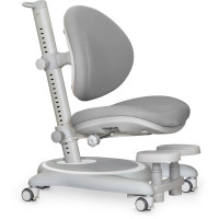 Дитяче крісло Mealux Ortoback Base Grey (арт. Y-508 G Base) - оббивка сіра однотонна (коробок-2 шт.)